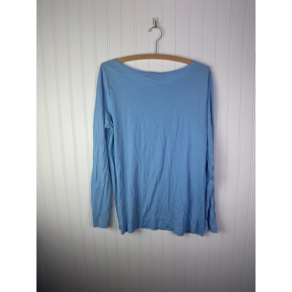 Pendleton Blue Long sleeve top Cotton‎ Blend size large - Picture 2 of 4